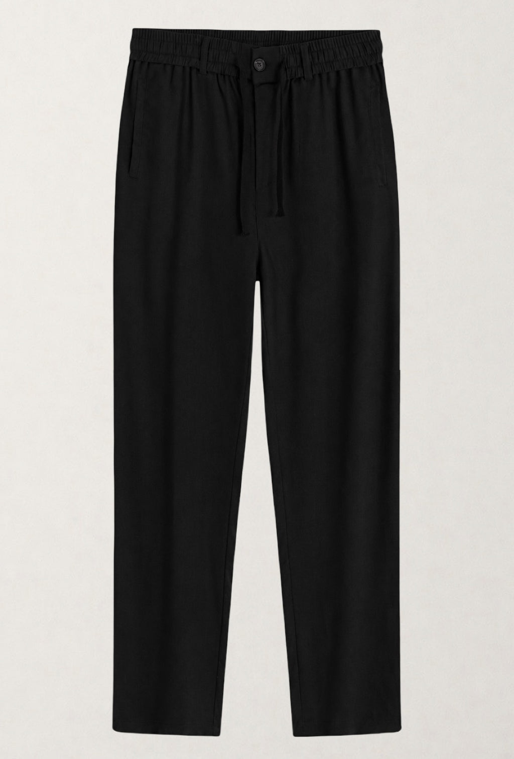PANTALON EN TOILE UNI