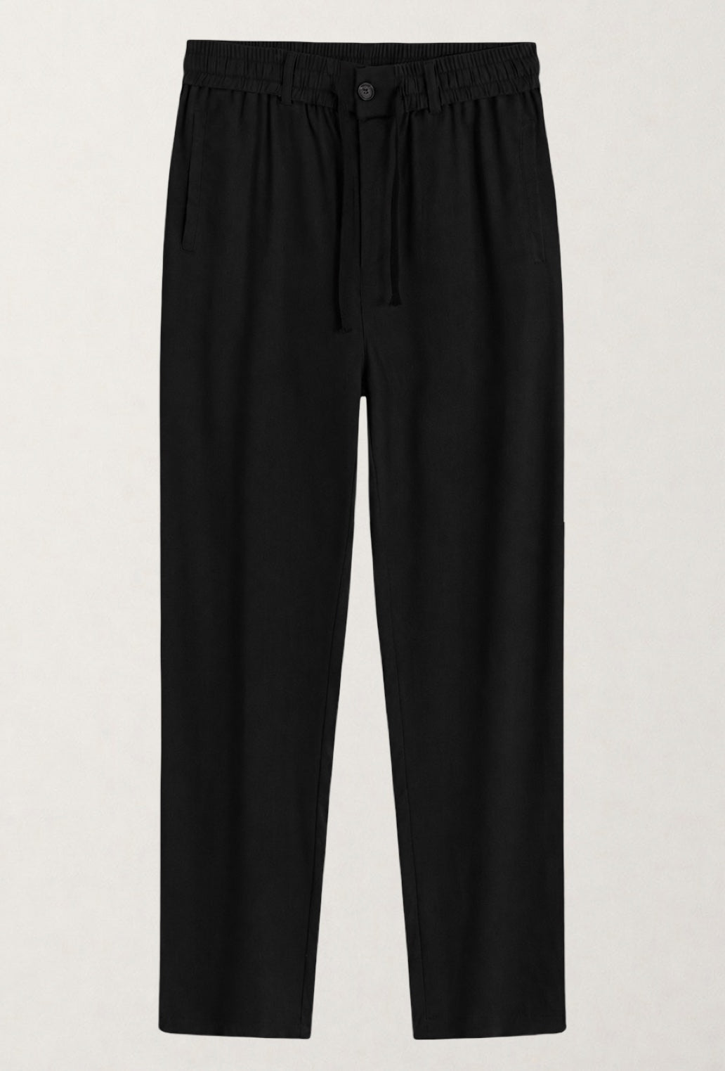 PANTALON EN TOILE UNI