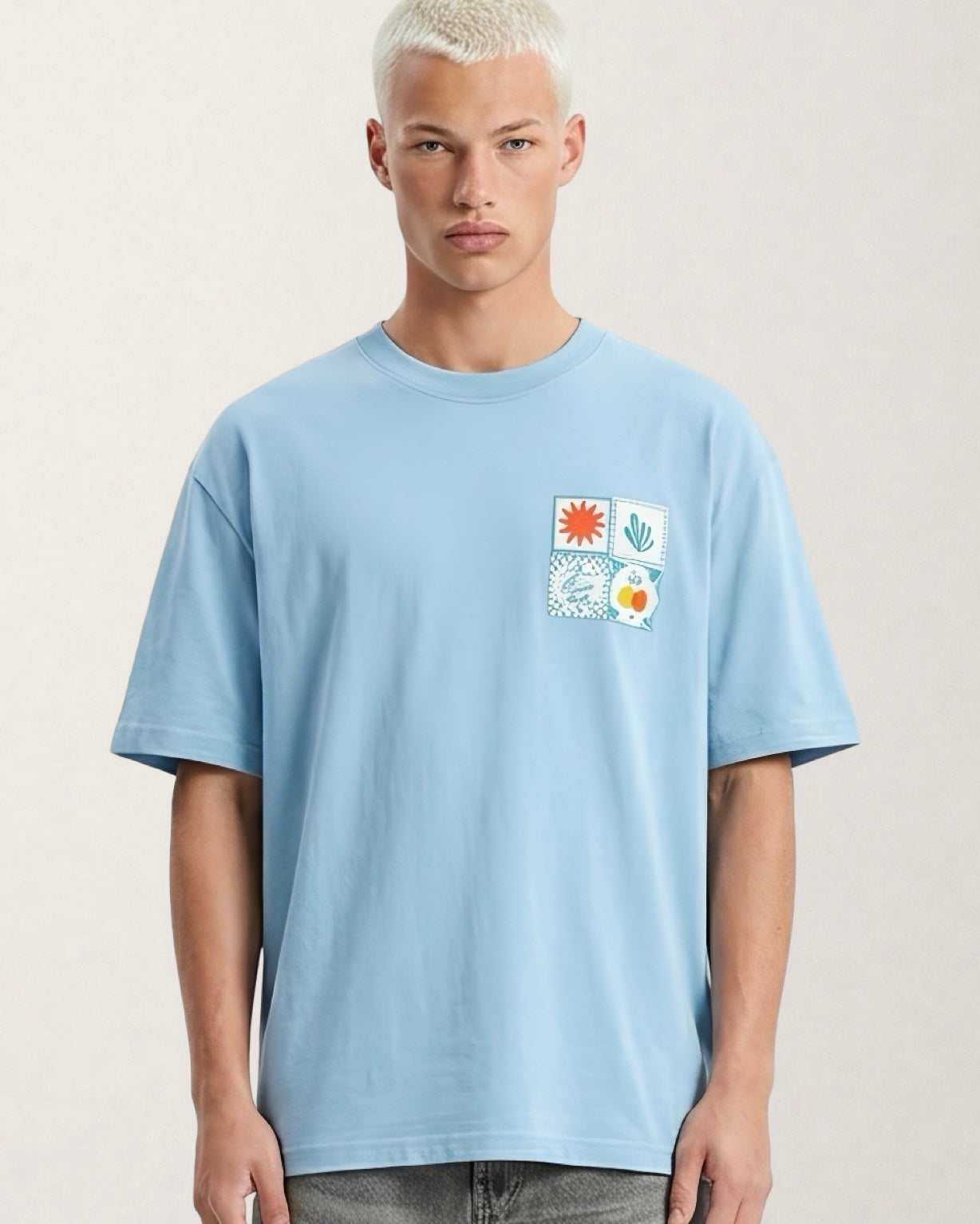 T-SHIRT REGULAR MOZAÏC