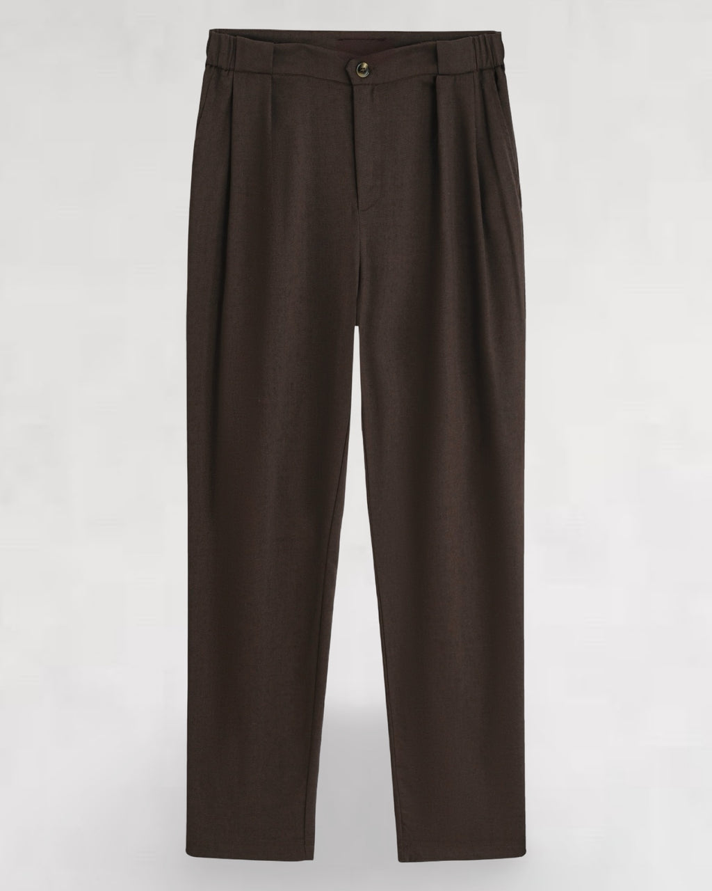Pantalon tailleur coton lin