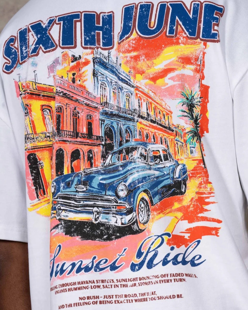 T-SHIRT CUBAN SUNSET RIDE