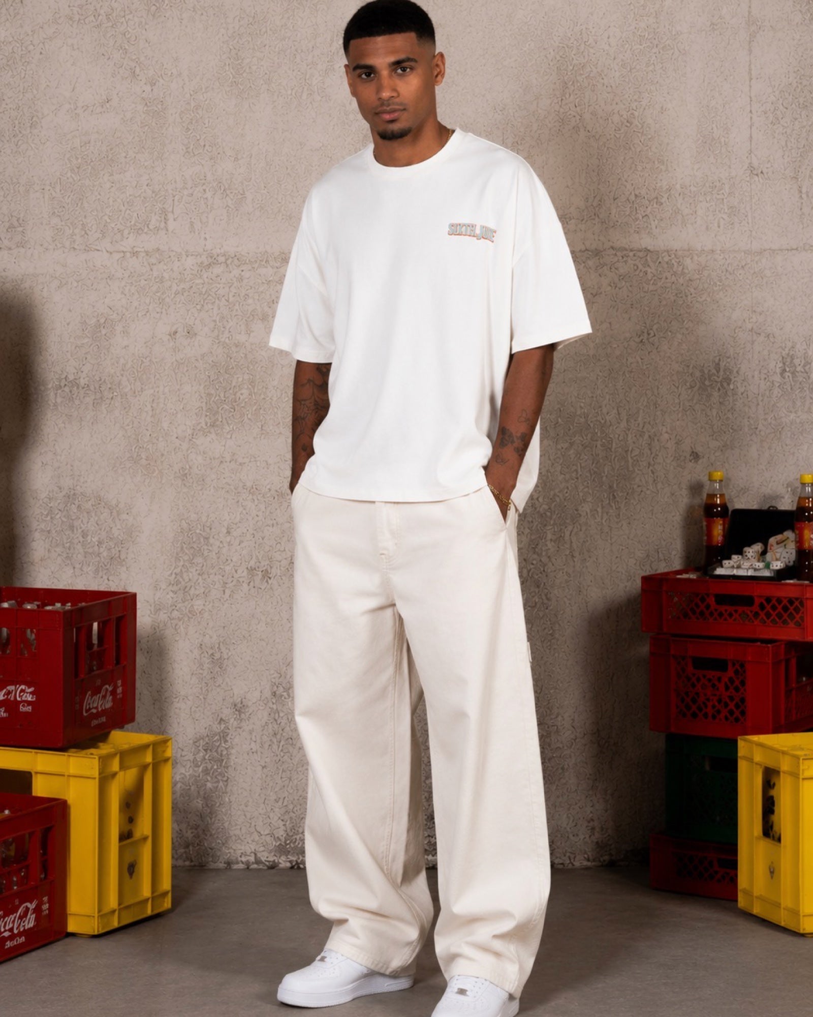 T-SHIRT OVERSIZE FRUIT SELLER