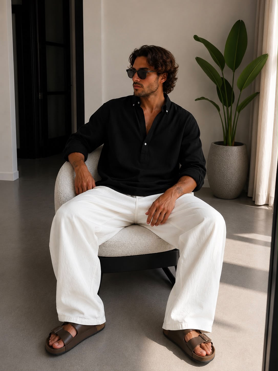 CHEMISE AMPLE CASUAL