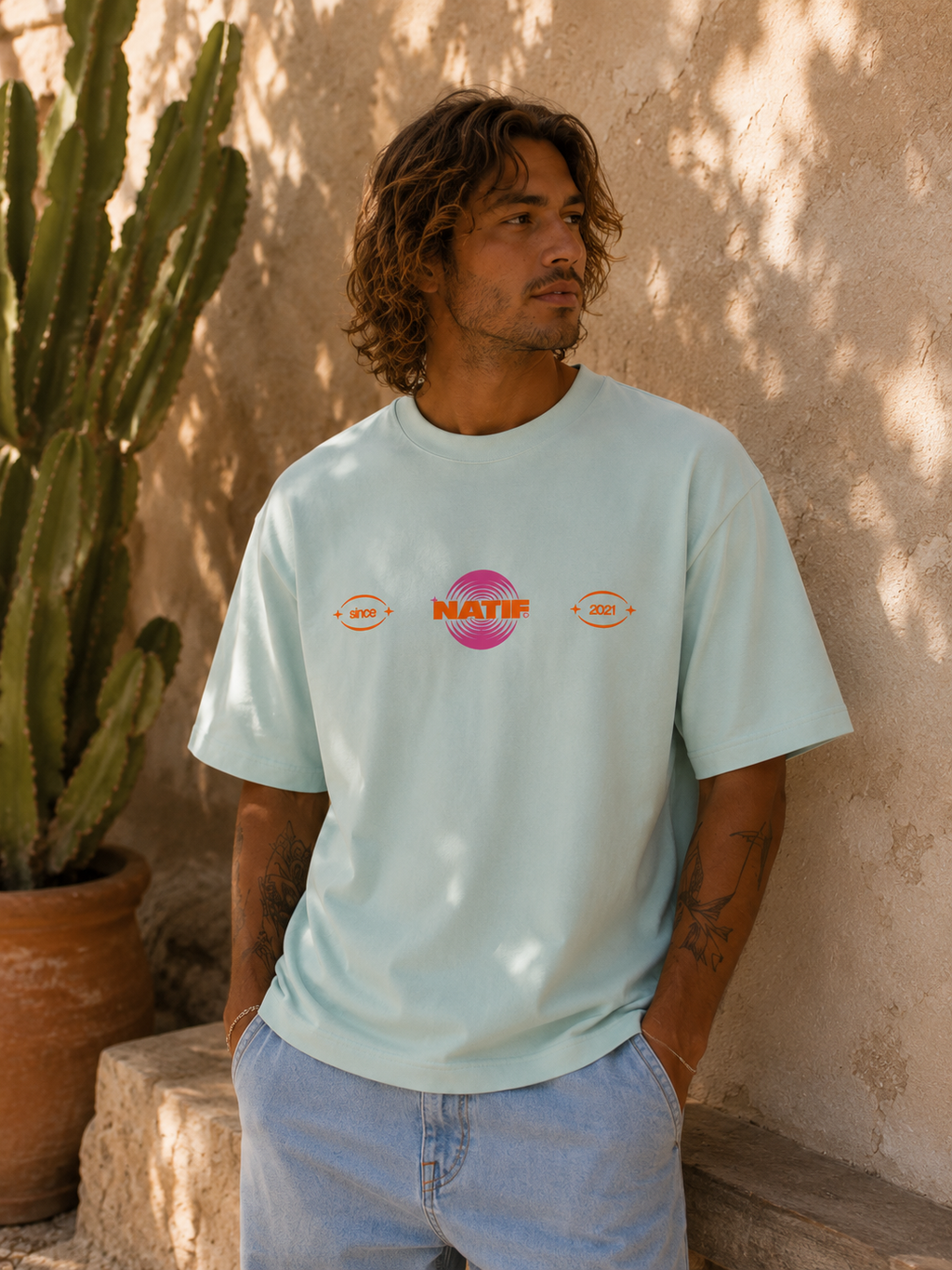 T-SHIRT LOOSE SUNSHINE