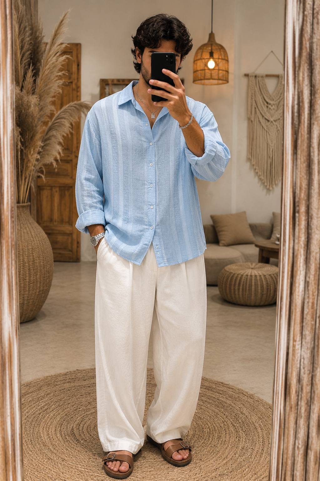 CHEMISE D'ÉTÉ LÉGERE UNIE