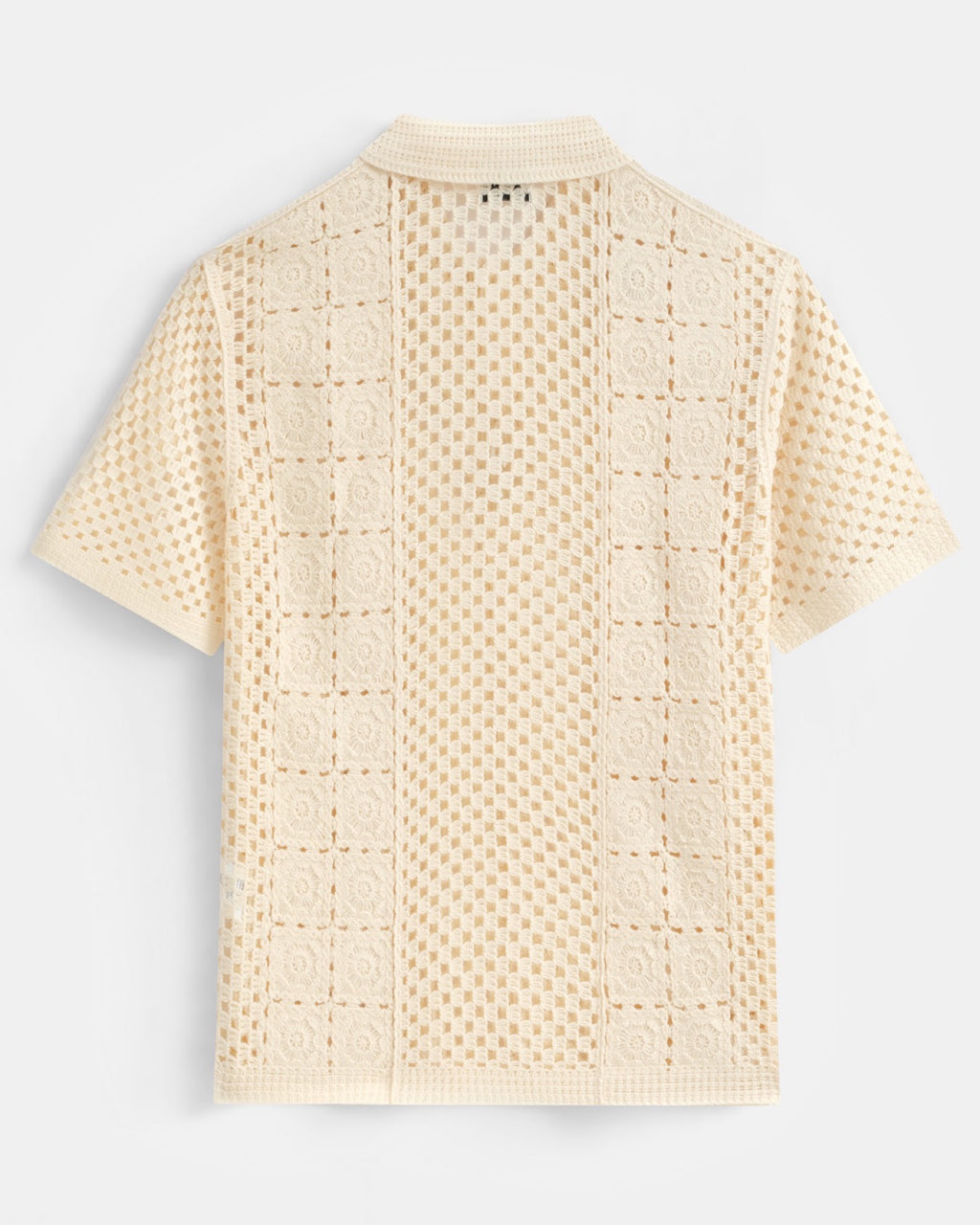 CHEMISETTE UNIE CROCHET