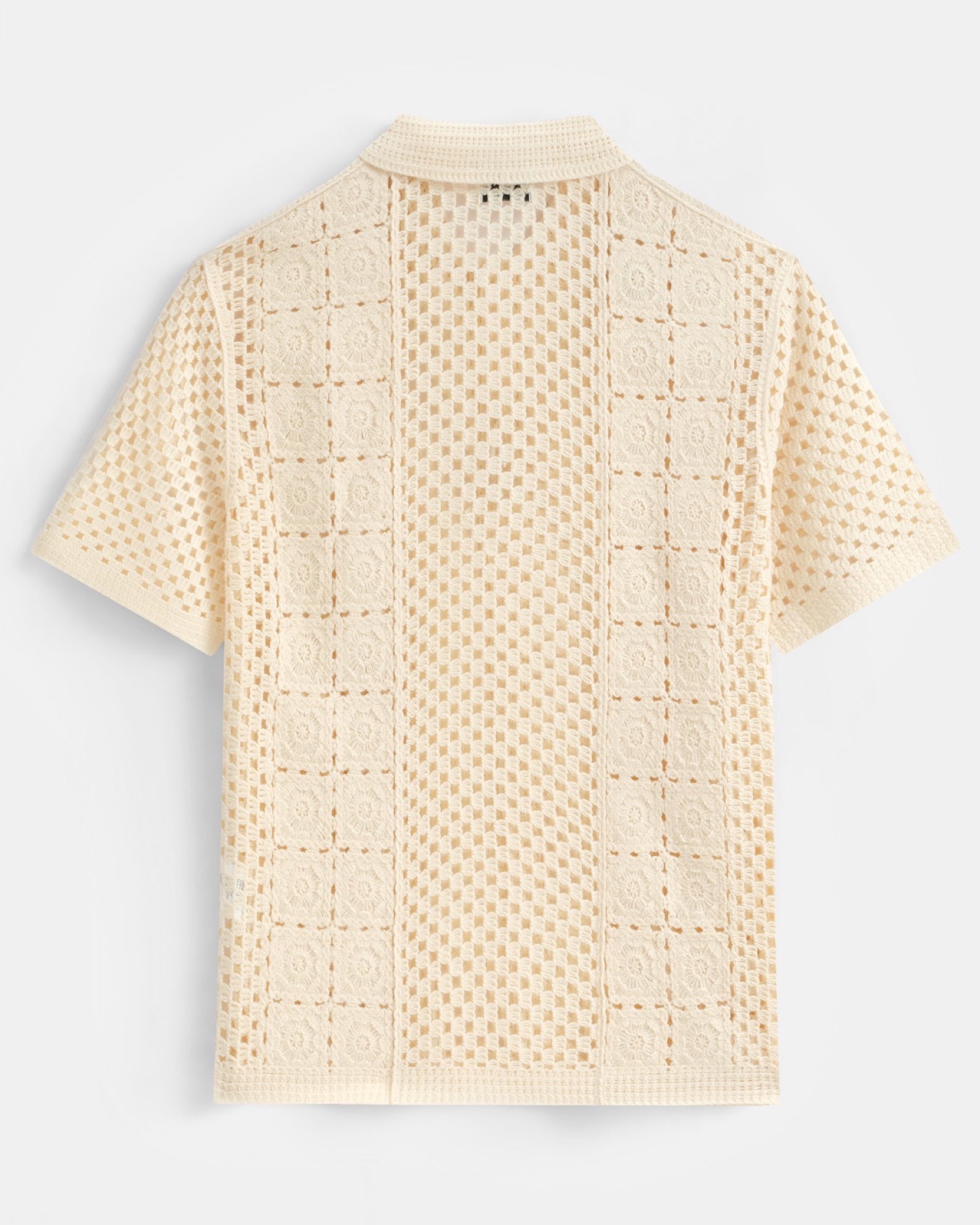 CHEMISETTE UNIE CROCHET