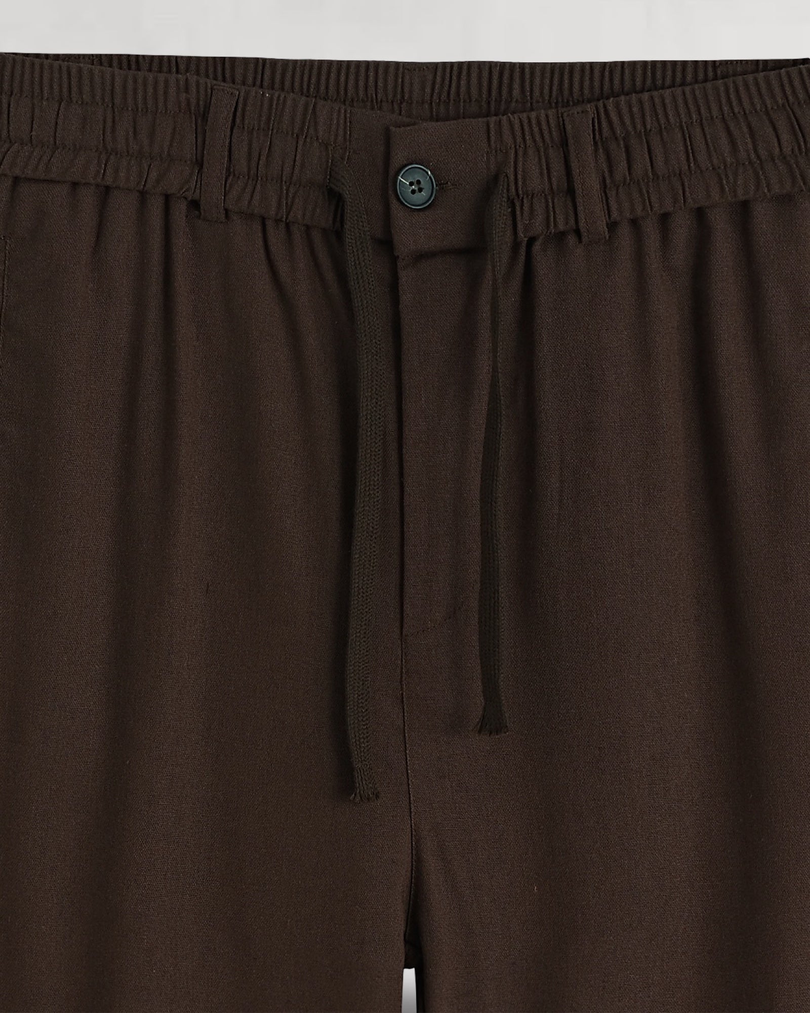 Pantalon en toile uni