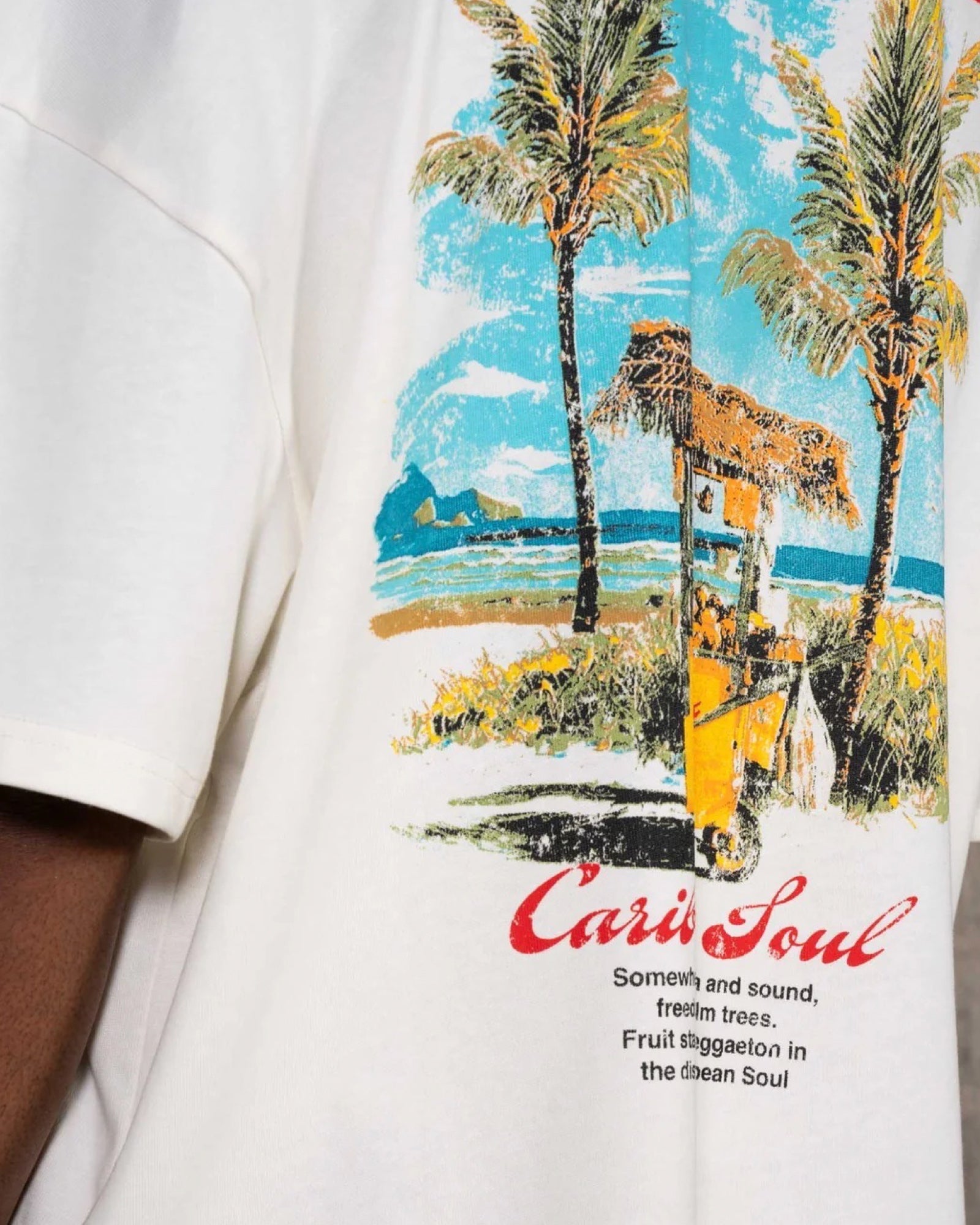 T-SHIRT OVERSIZE FRUIT SELLER