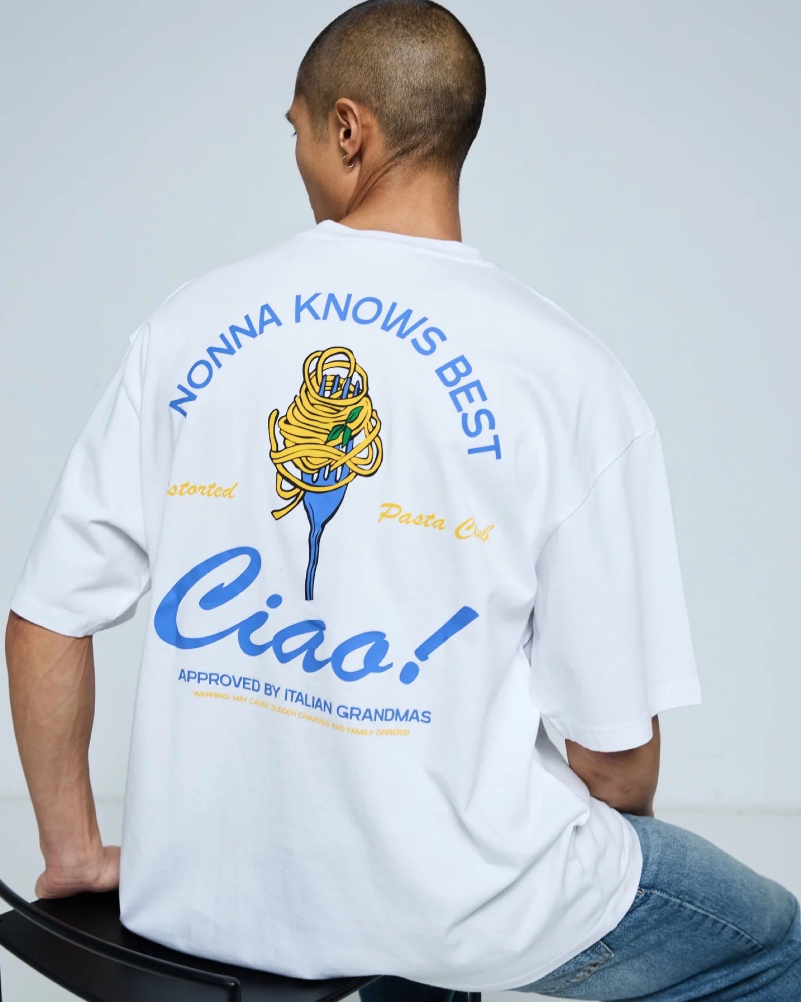 T-SHIRT PASTA OVERSIZE