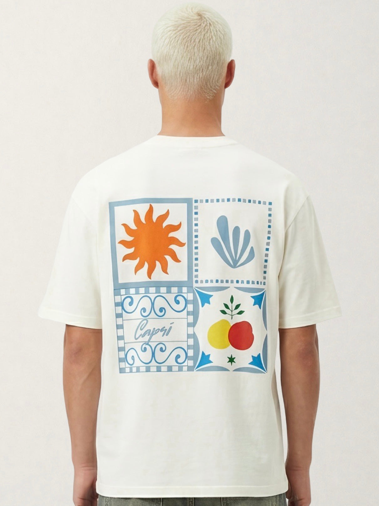 T-SHIRT REGULAR MOZAÏC