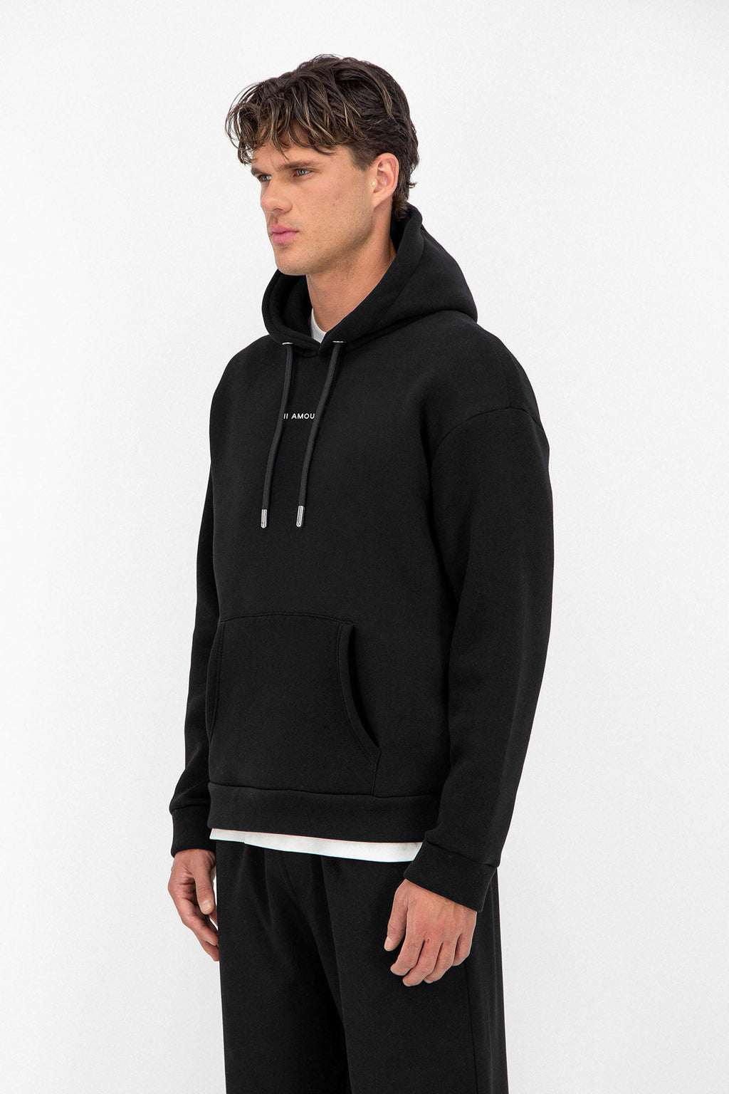 Hoodie noir "MI AMOUR"