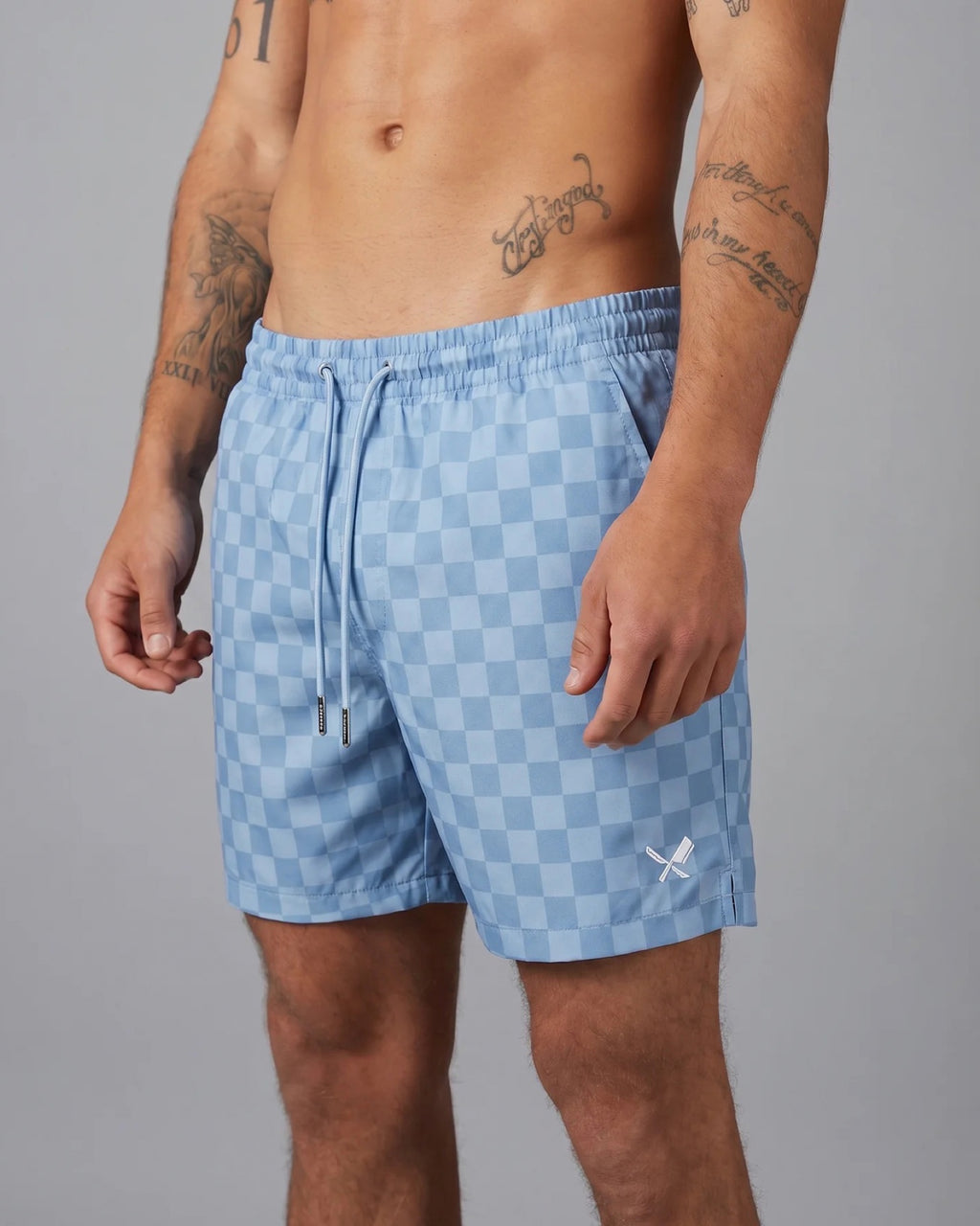 SHORT DE BAIN DAMIER