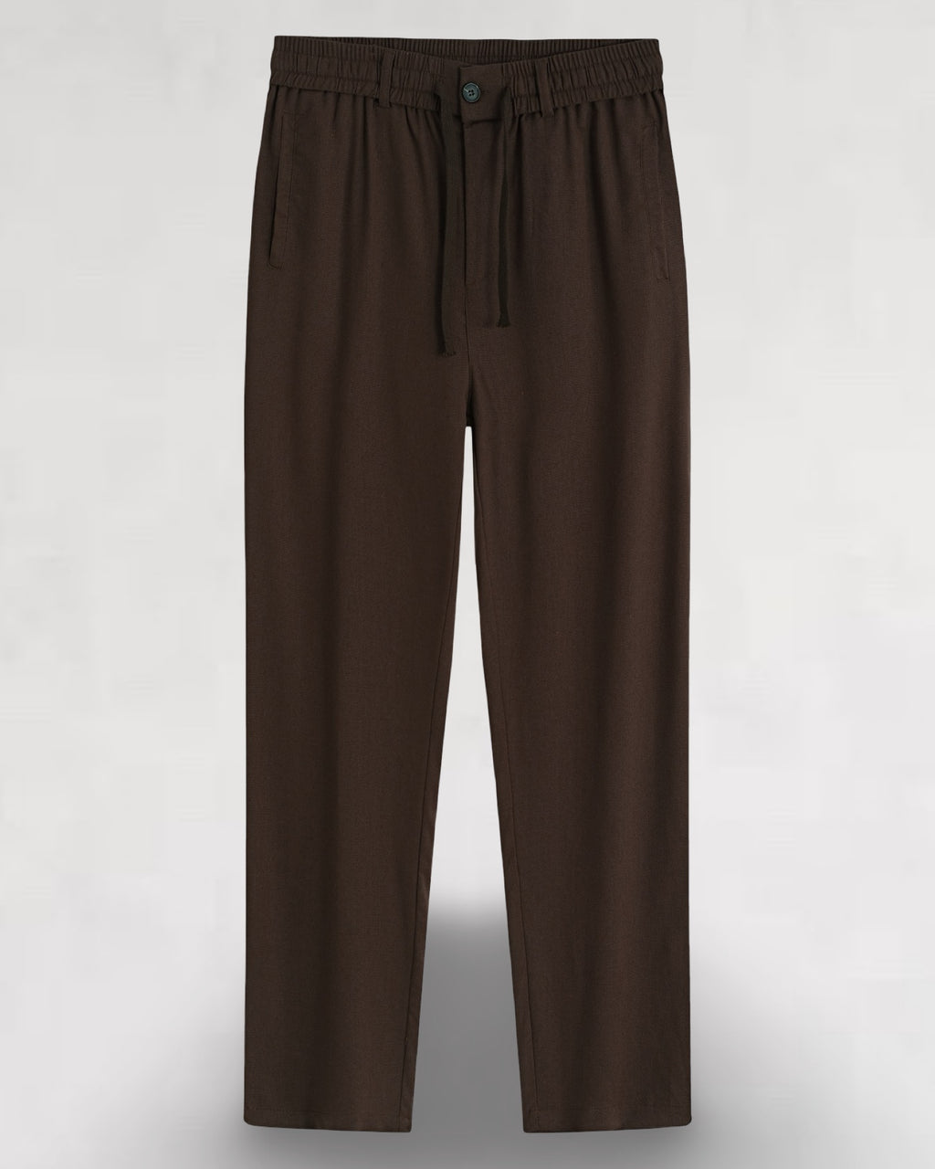 Pantalon en toile uni