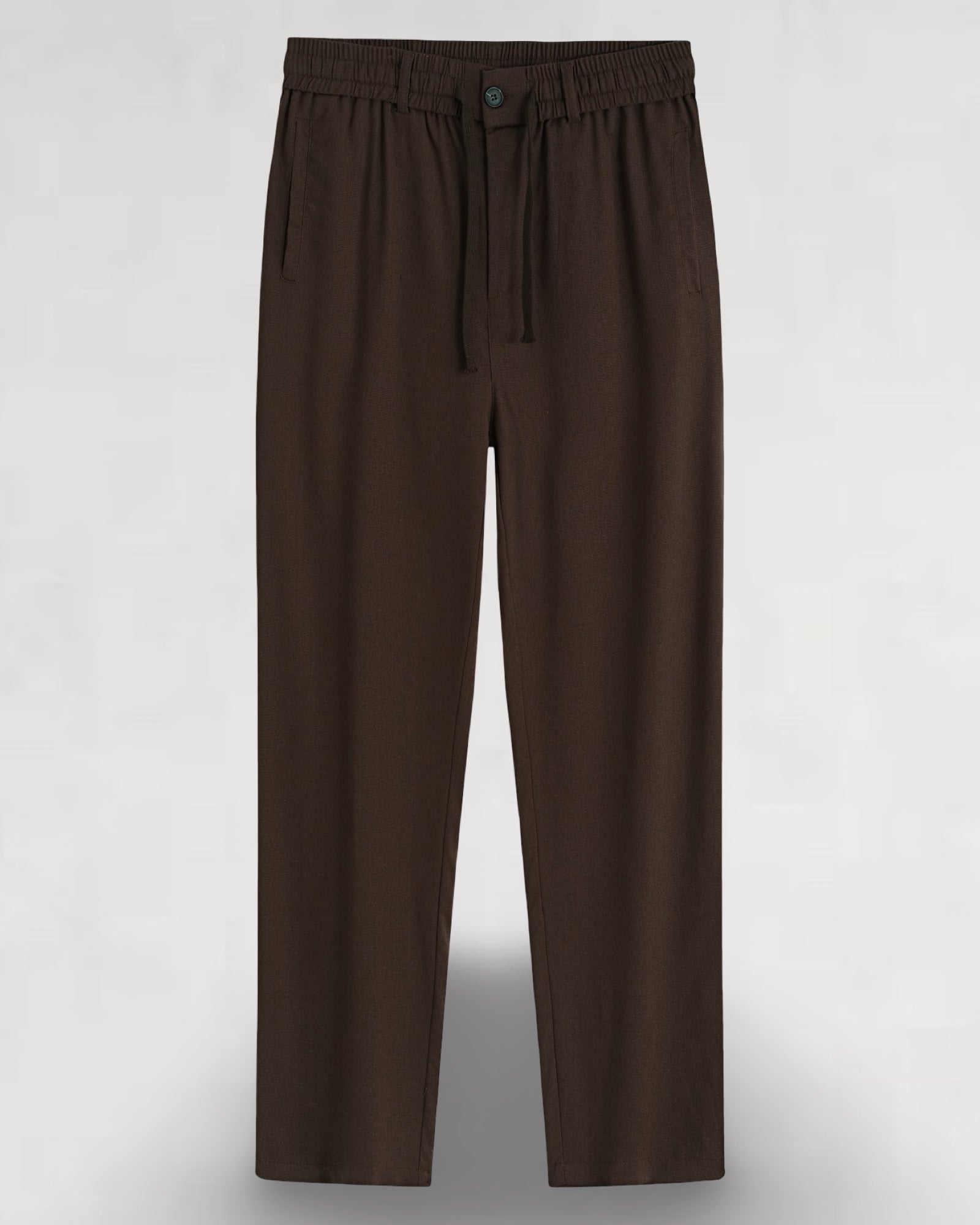 Pantalon en toile uni