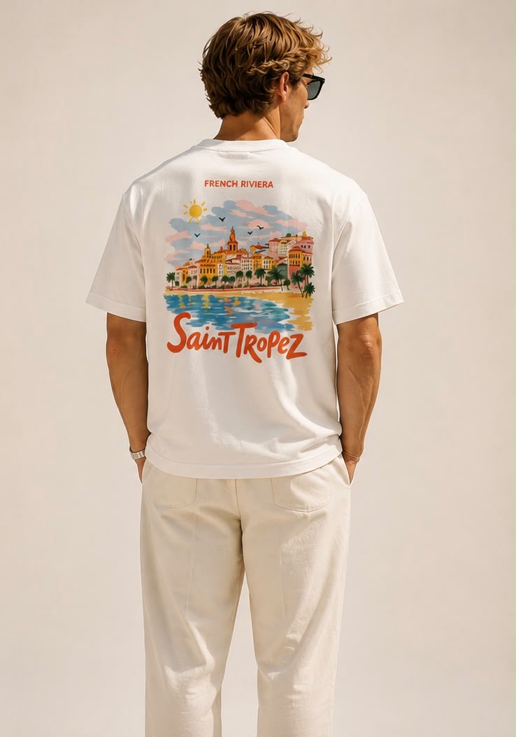 T-SHIRT SAINT-TROPEZ CITY