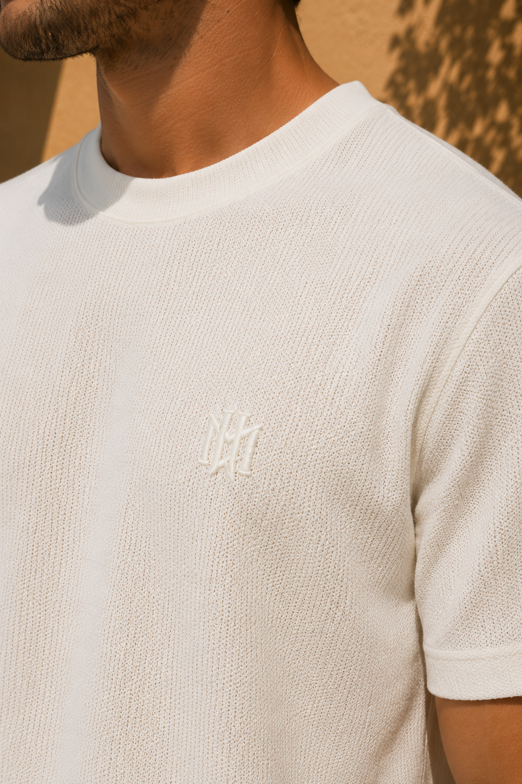 T-SHIRT TEXTURÉ SOUPLE