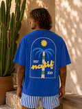 T-SHIRT LOOSE PALM EST