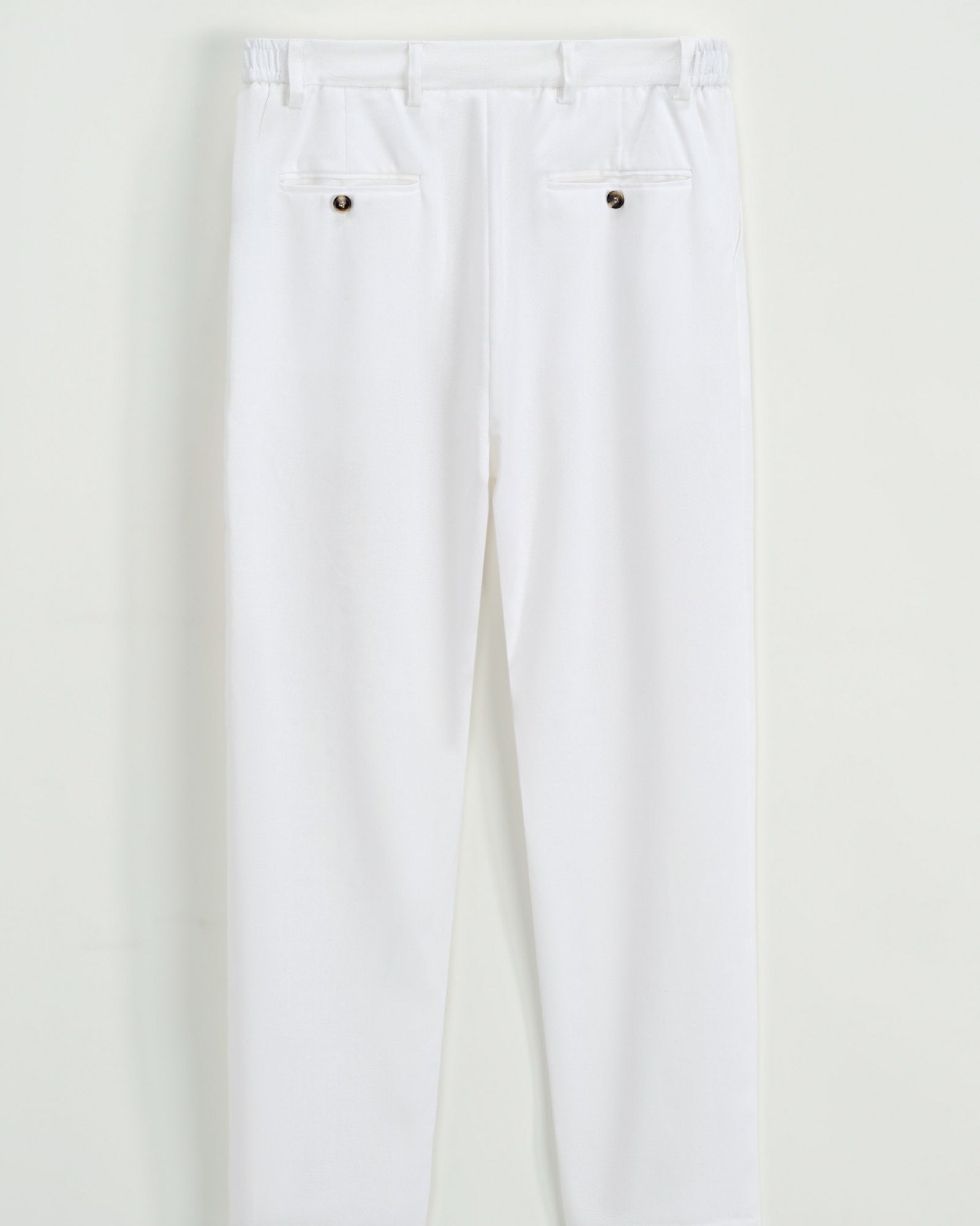 Pantalon tailleur coton lin