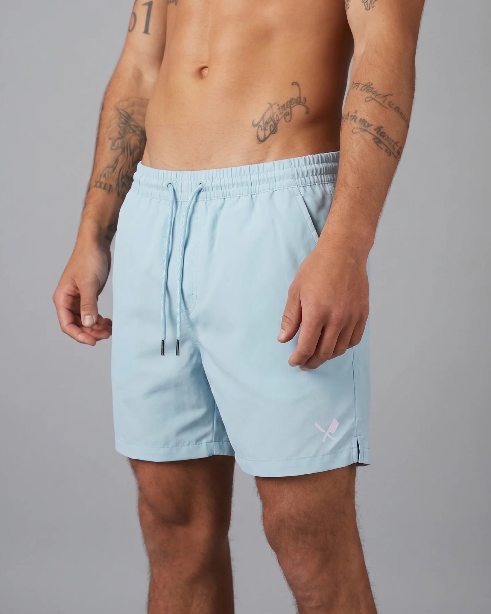 SHORT DE BAIN UV LOGO