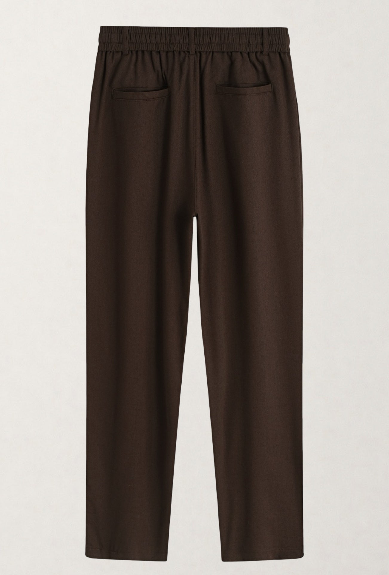 PANTALON EN TOILE UNI