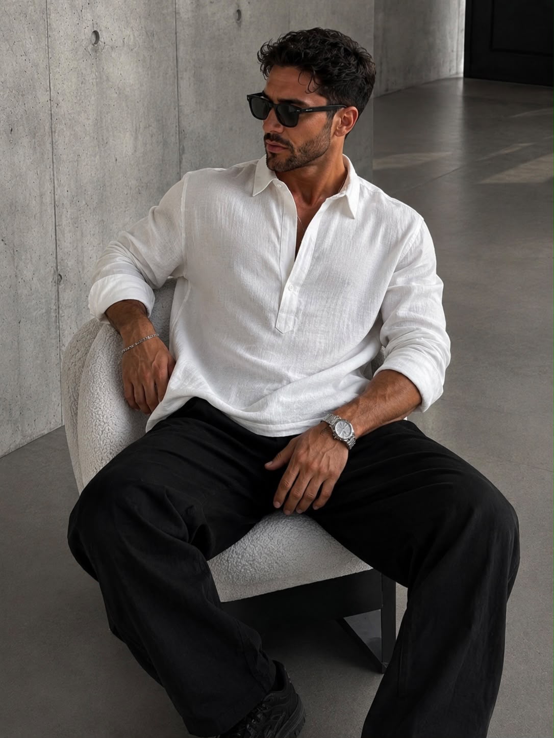 CHEMISE AMPLE CASUAL