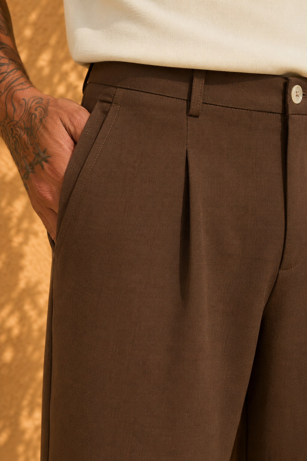 SHORT A PINCES UNI LONG