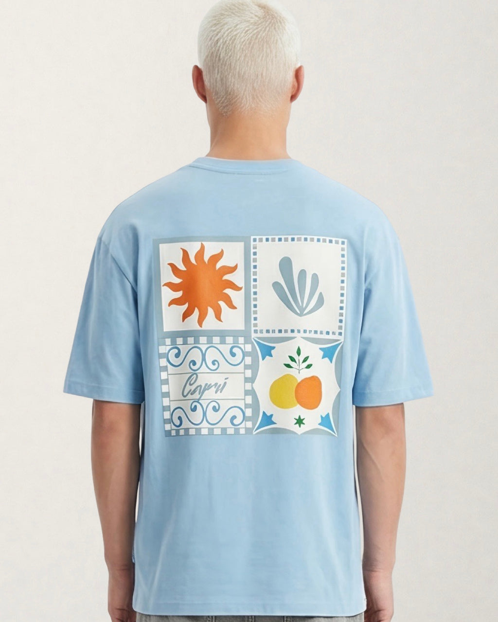 T-SHIRT REGULAR MOZAÏC