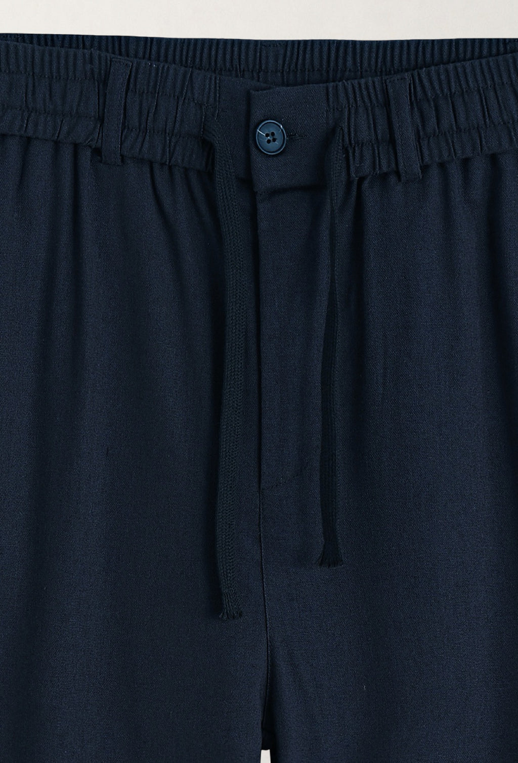 PANTALON EN TOILE UNI