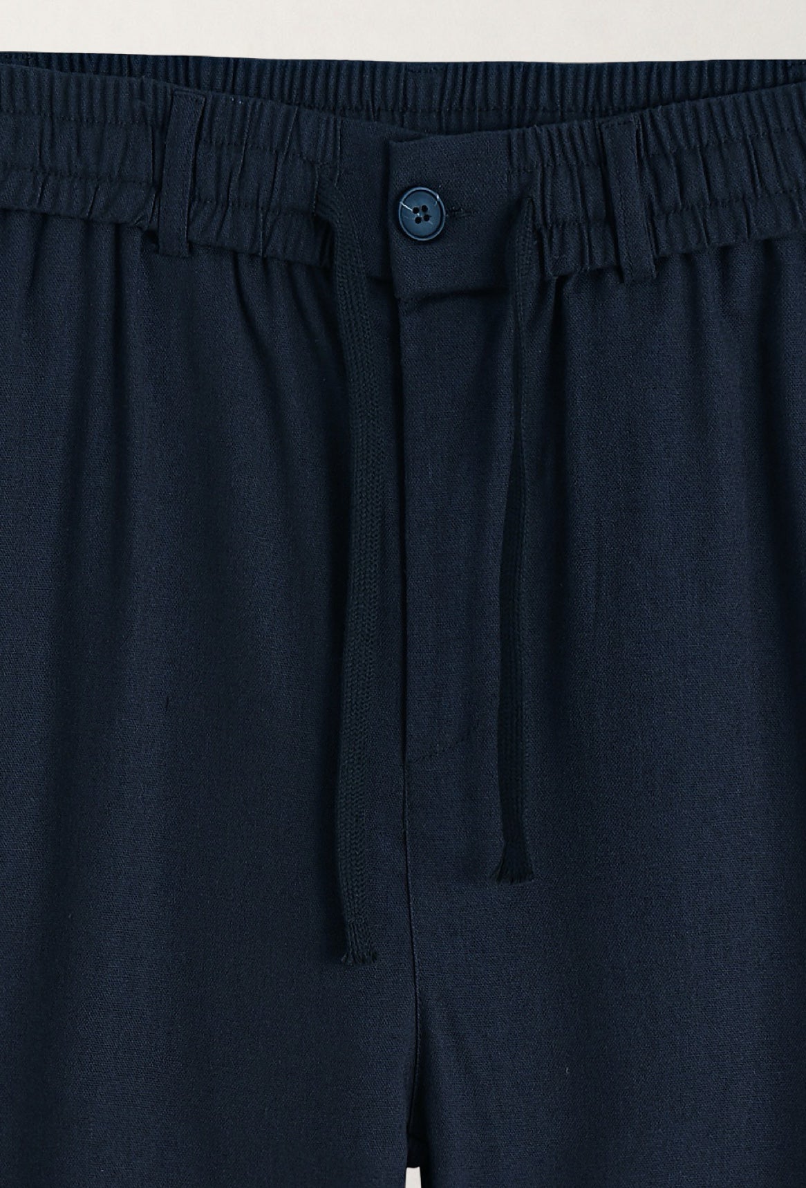 PANTALON EN TOILE UNI