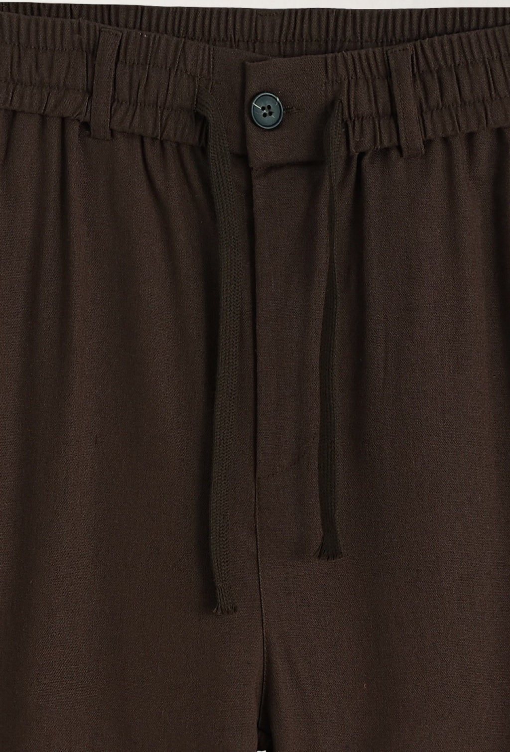 PANTALON EN TOILE UNI