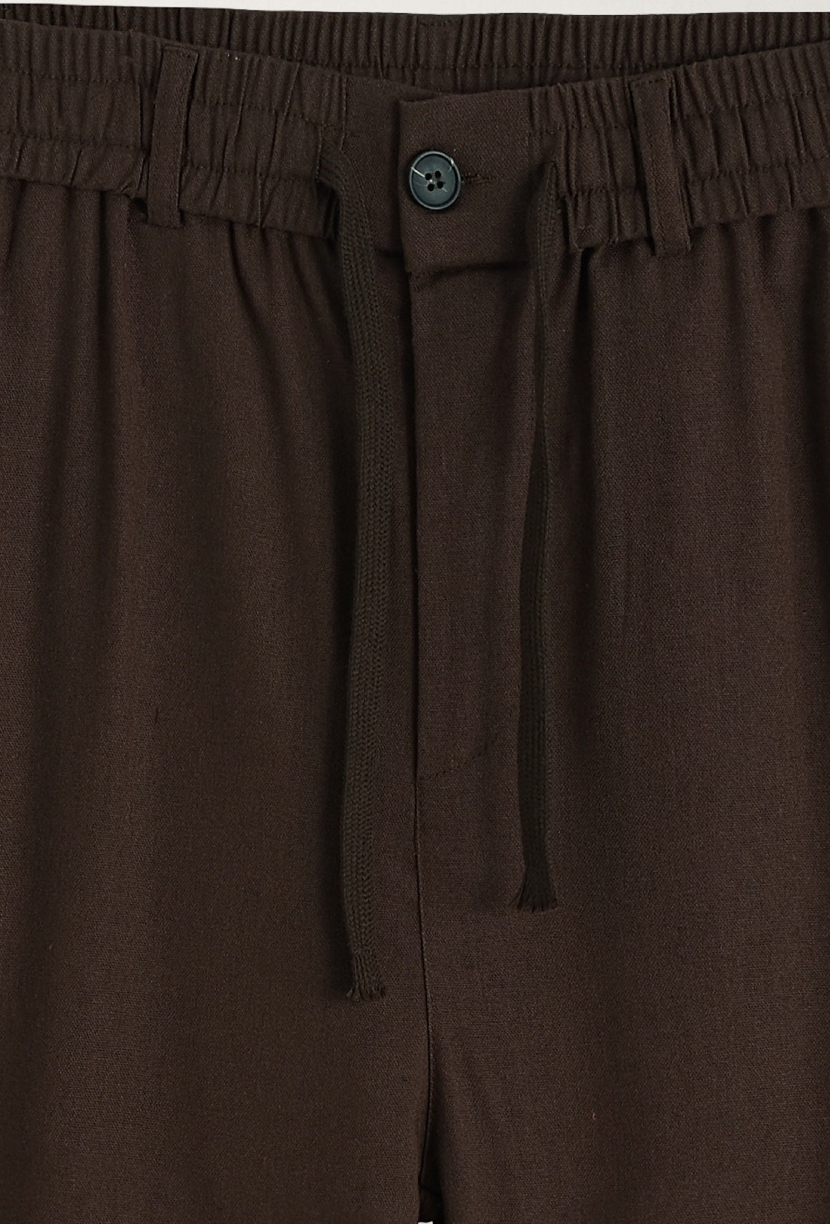 PANTALON EN TOILE UNI