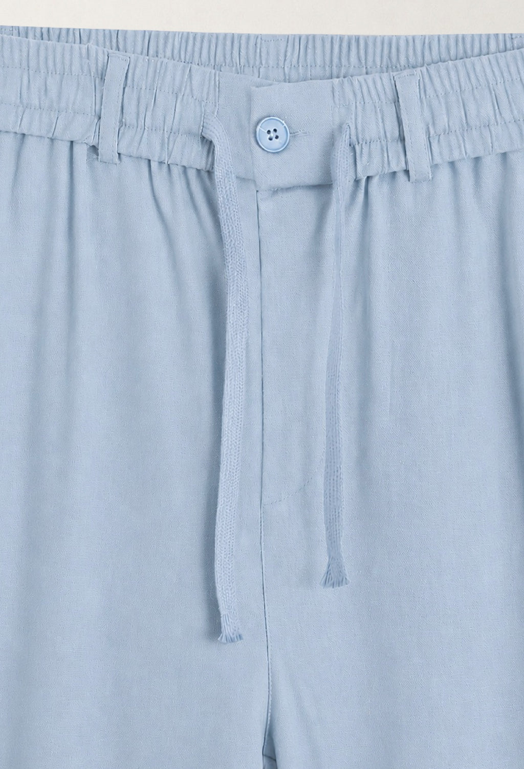 PANTALON EN TOILE UNI