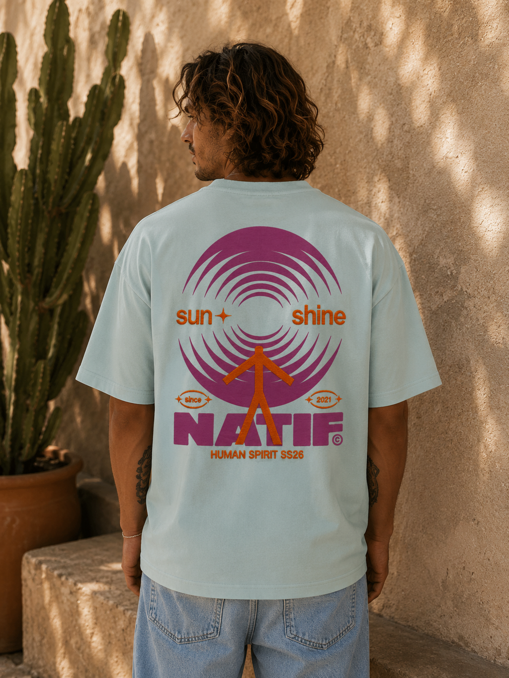 T-SHIRT LOOSE SUNSHINE