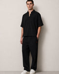 POLO OVERSIZE EFFET LIN