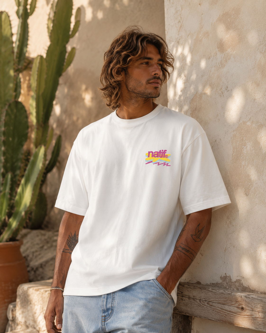 T-SHIRT LOOSE GOOD VIBES