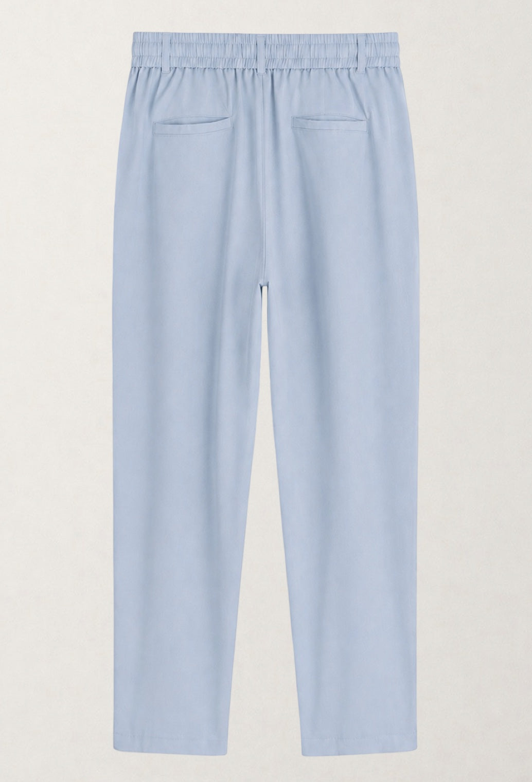 PANTALON EN TOILE UNI