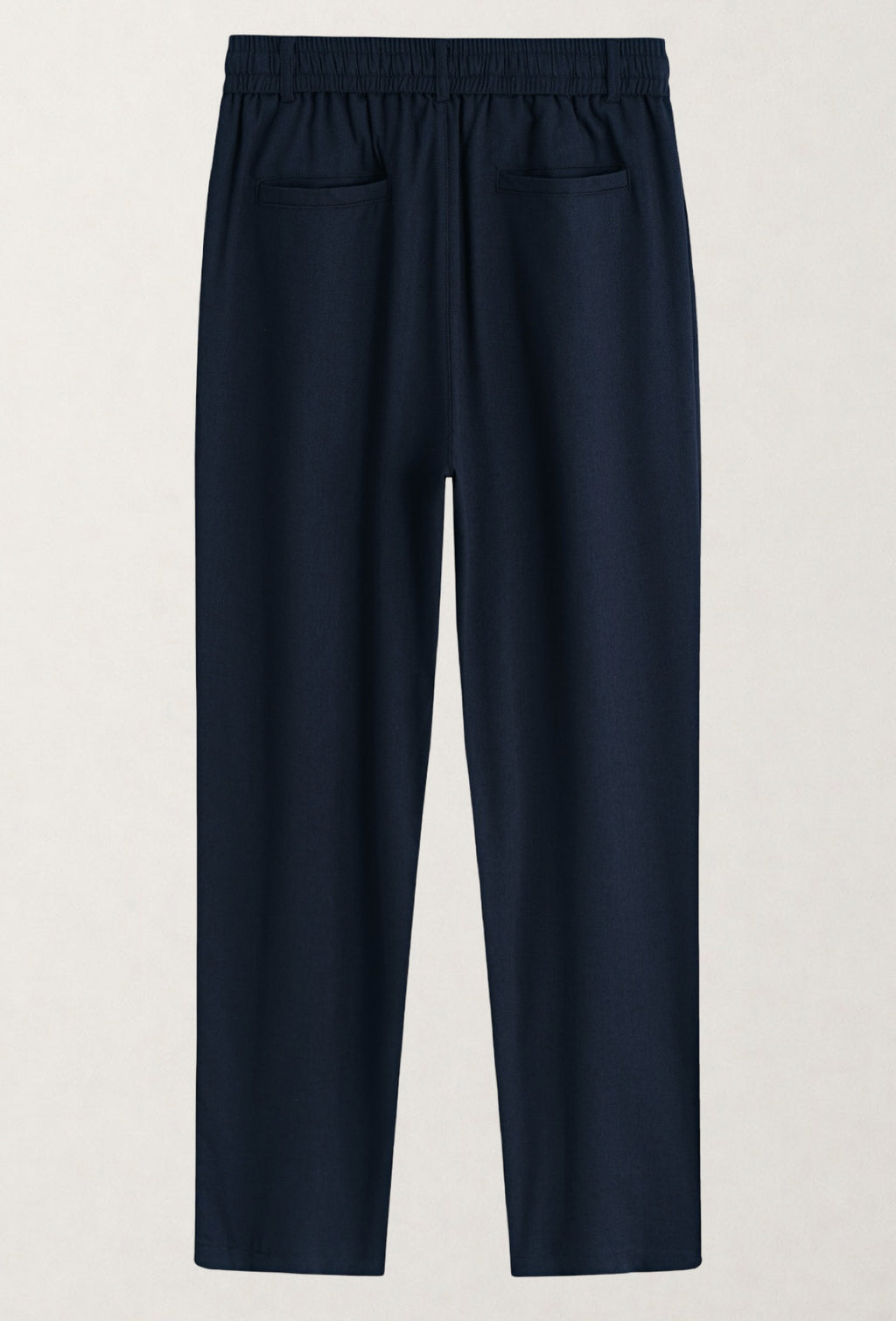 PANTALON EN TOILE UNI