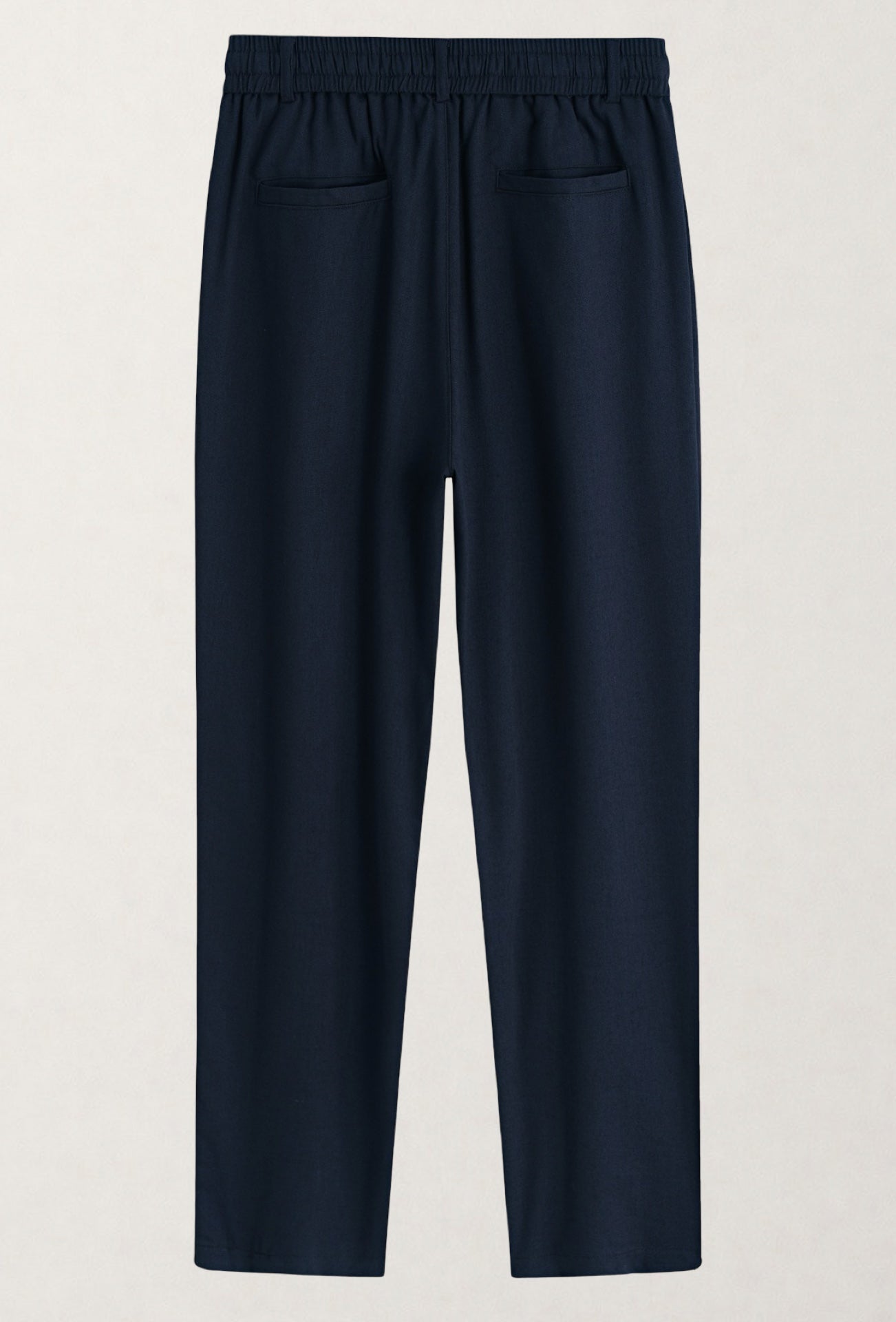 PANTALON EN TOILE UNI