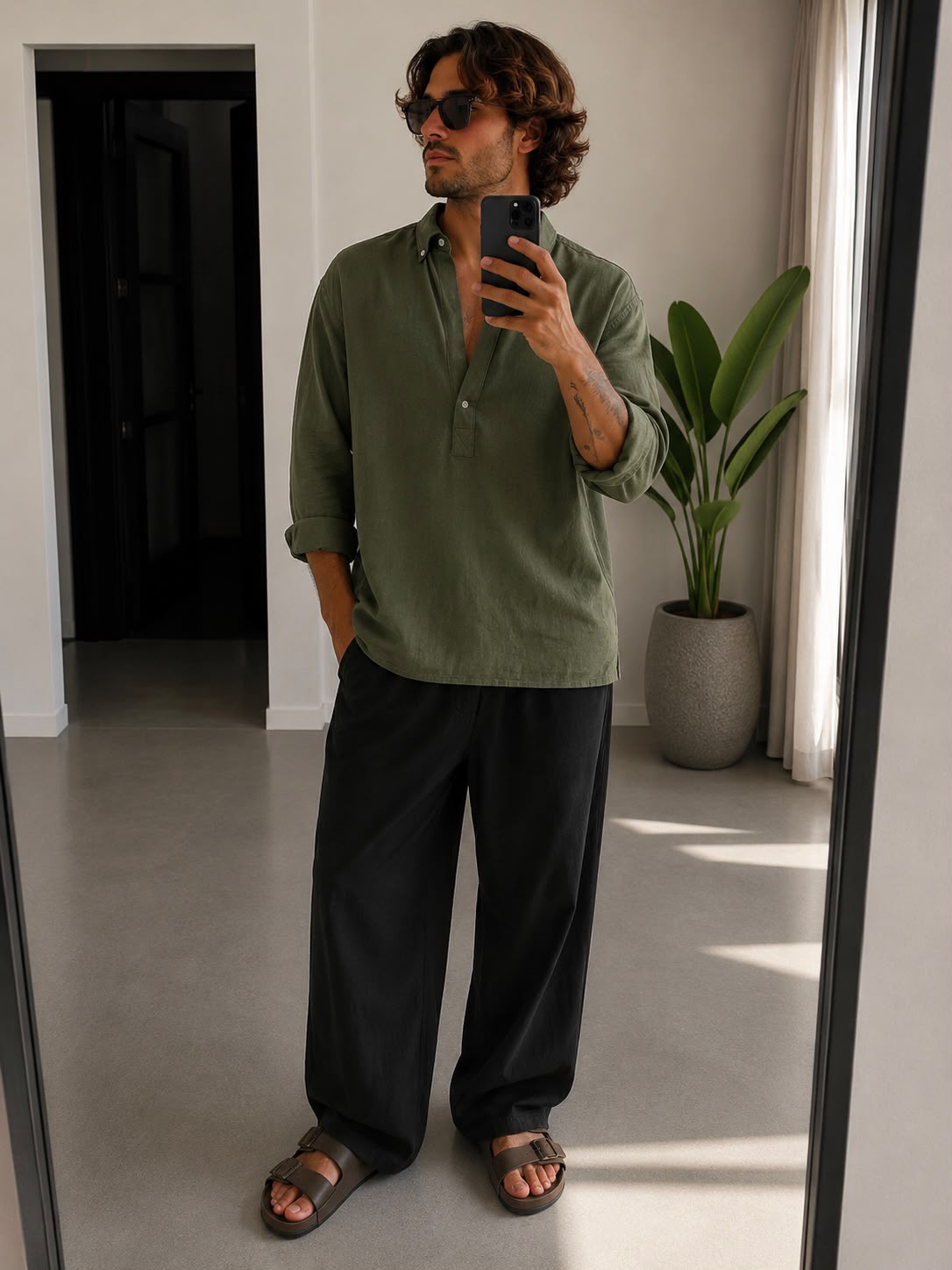 CHEMISE AMPLE CASUAL