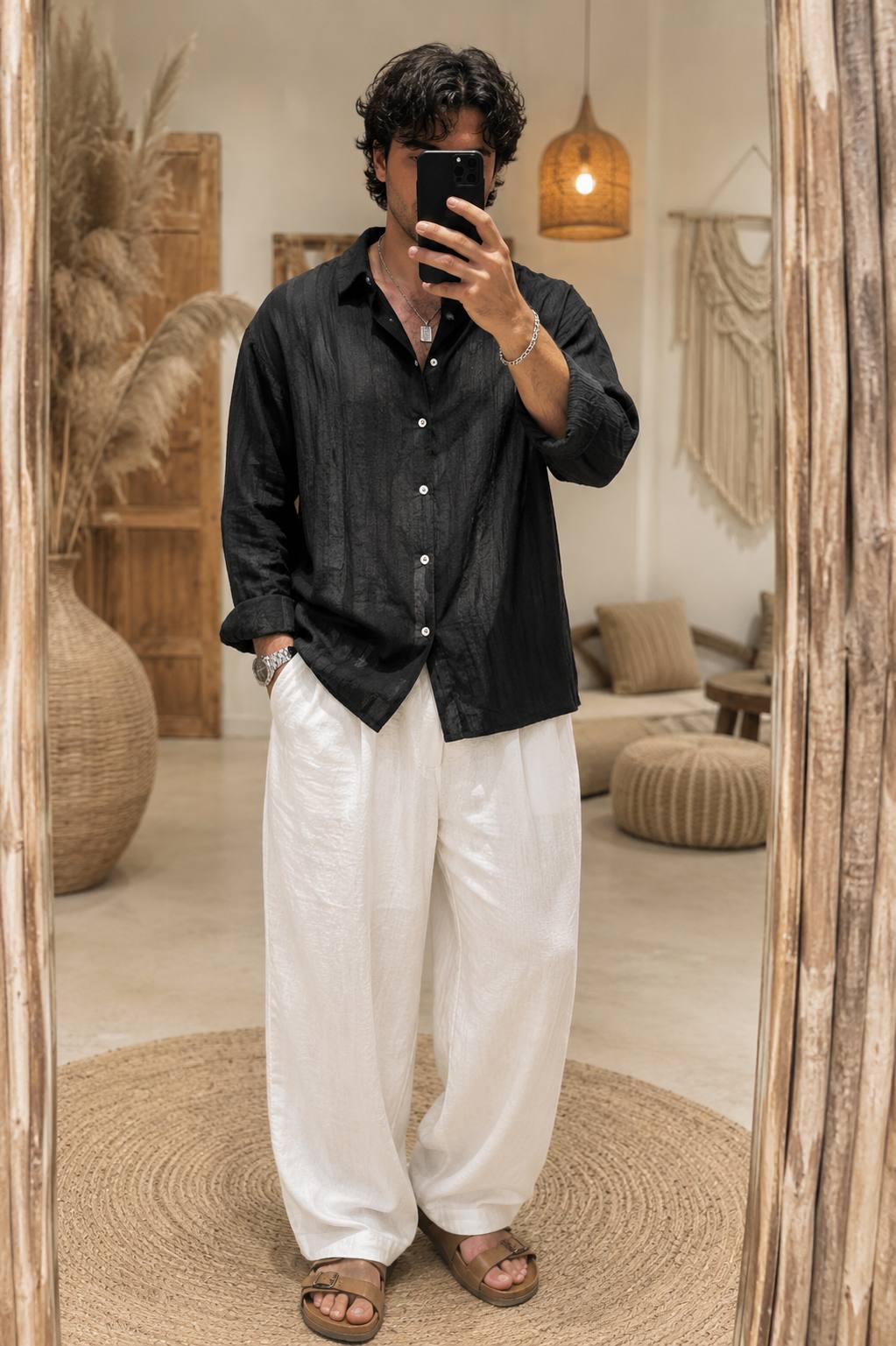 CHEMISE D'ÉTÉ LÉGERE UNIE