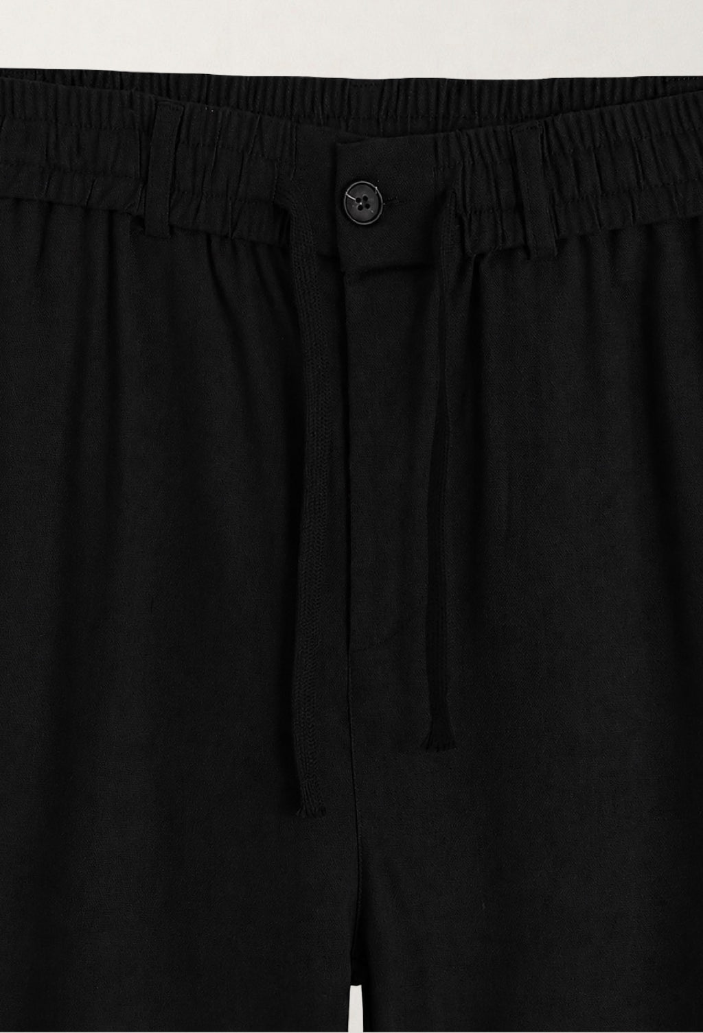 PANTALON EN TOILE UNI