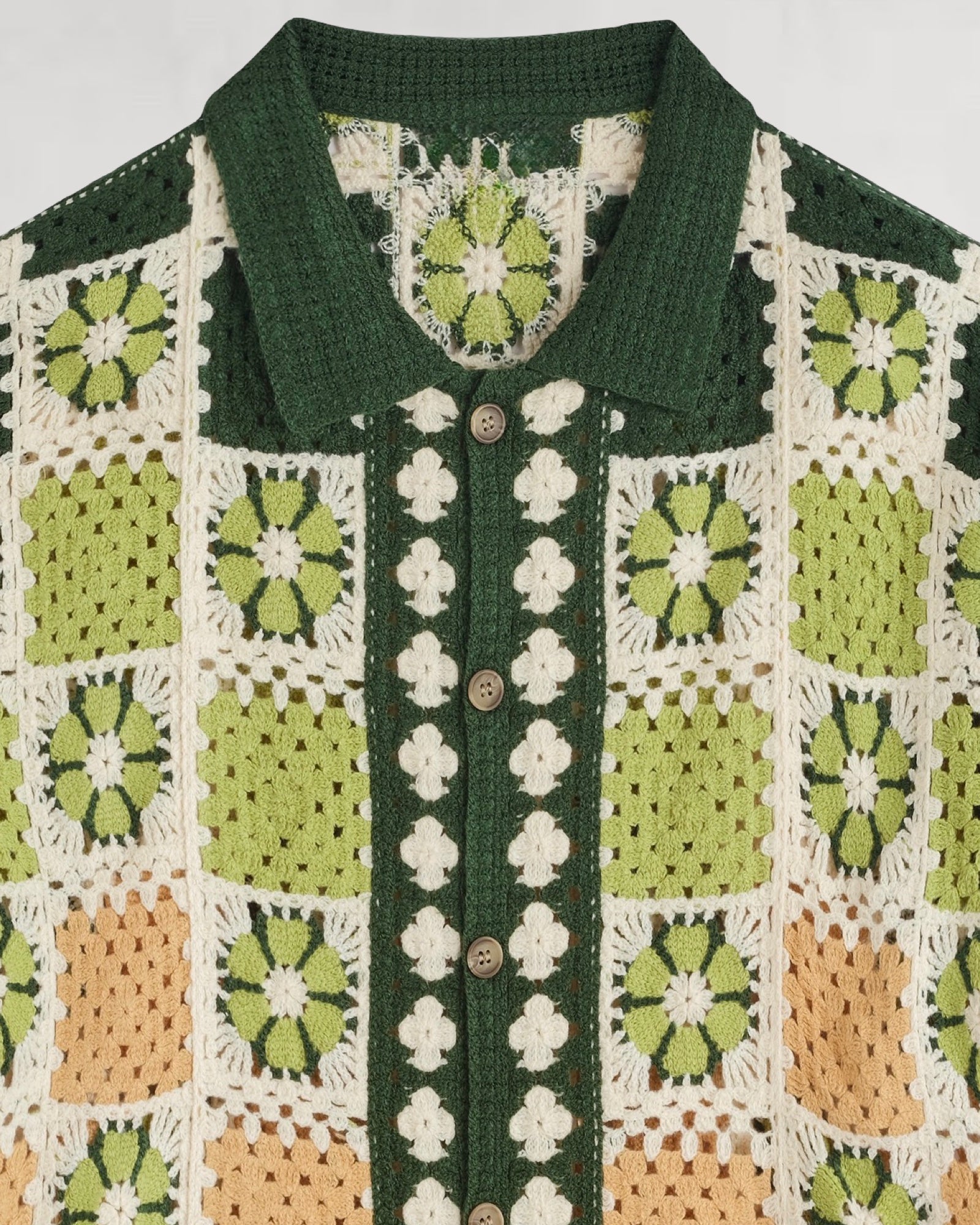 CHEMISETTE CROCHET MULTIMOTIFS