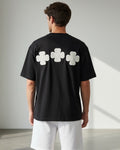 T-SHIRT REGULAR BRODÉ TRÈFLE