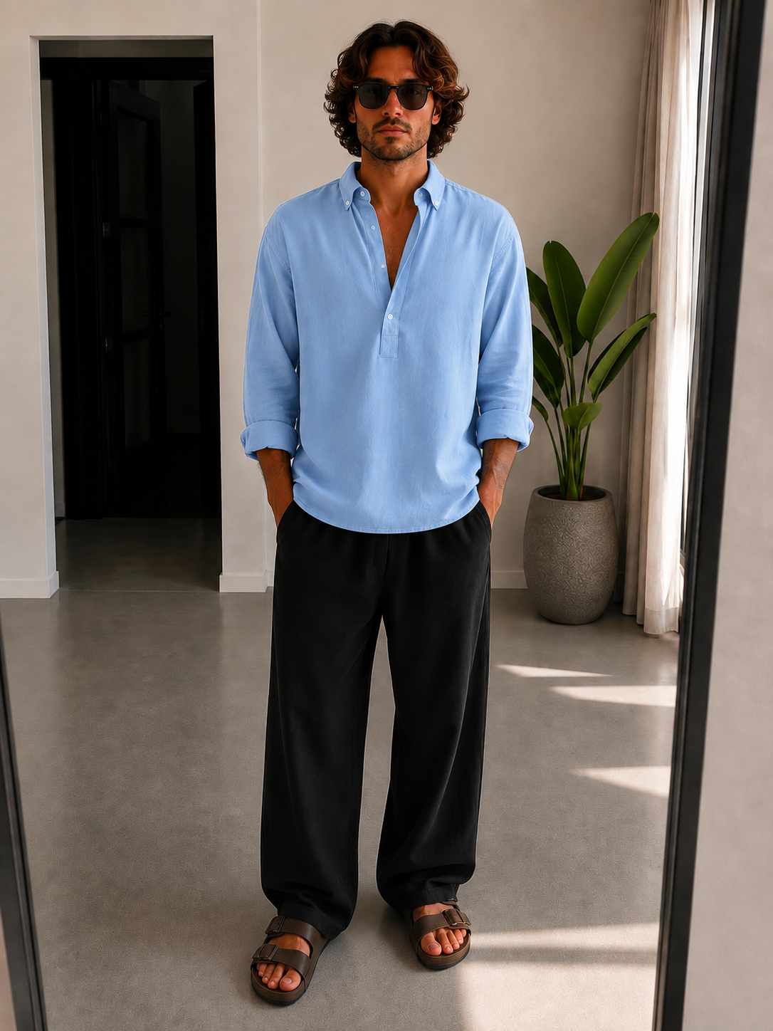 CHEMISE AMPLE CASUAL