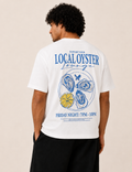 T-SHIRT OYSTER OVERSIZE