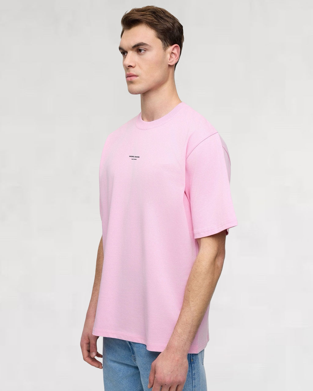T-SHIRT REGULAR MORE AMOR ROSE