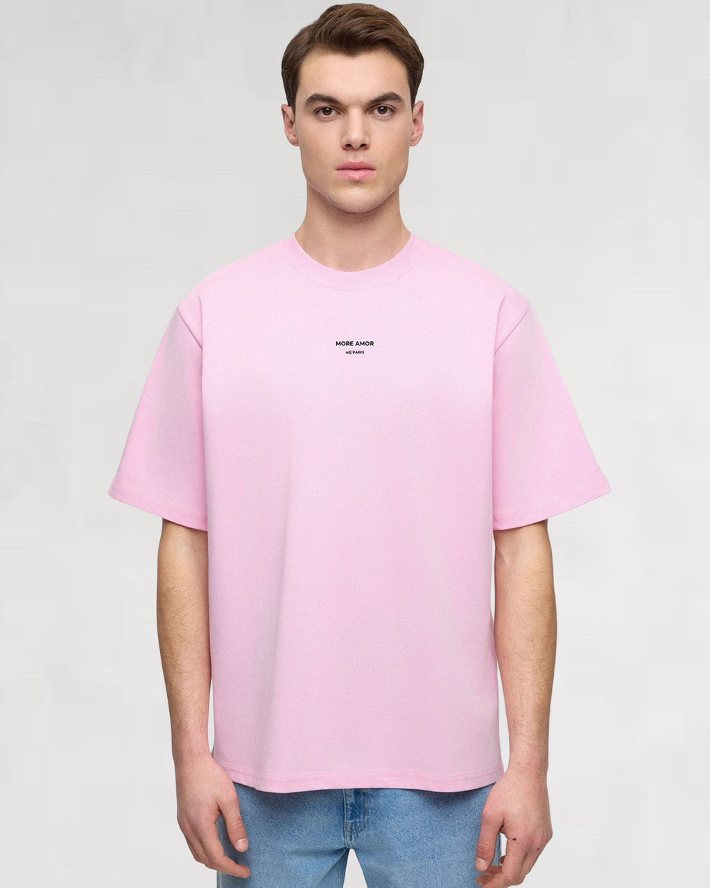 T-SHIRT REGULAR MORE AMOR ROSE