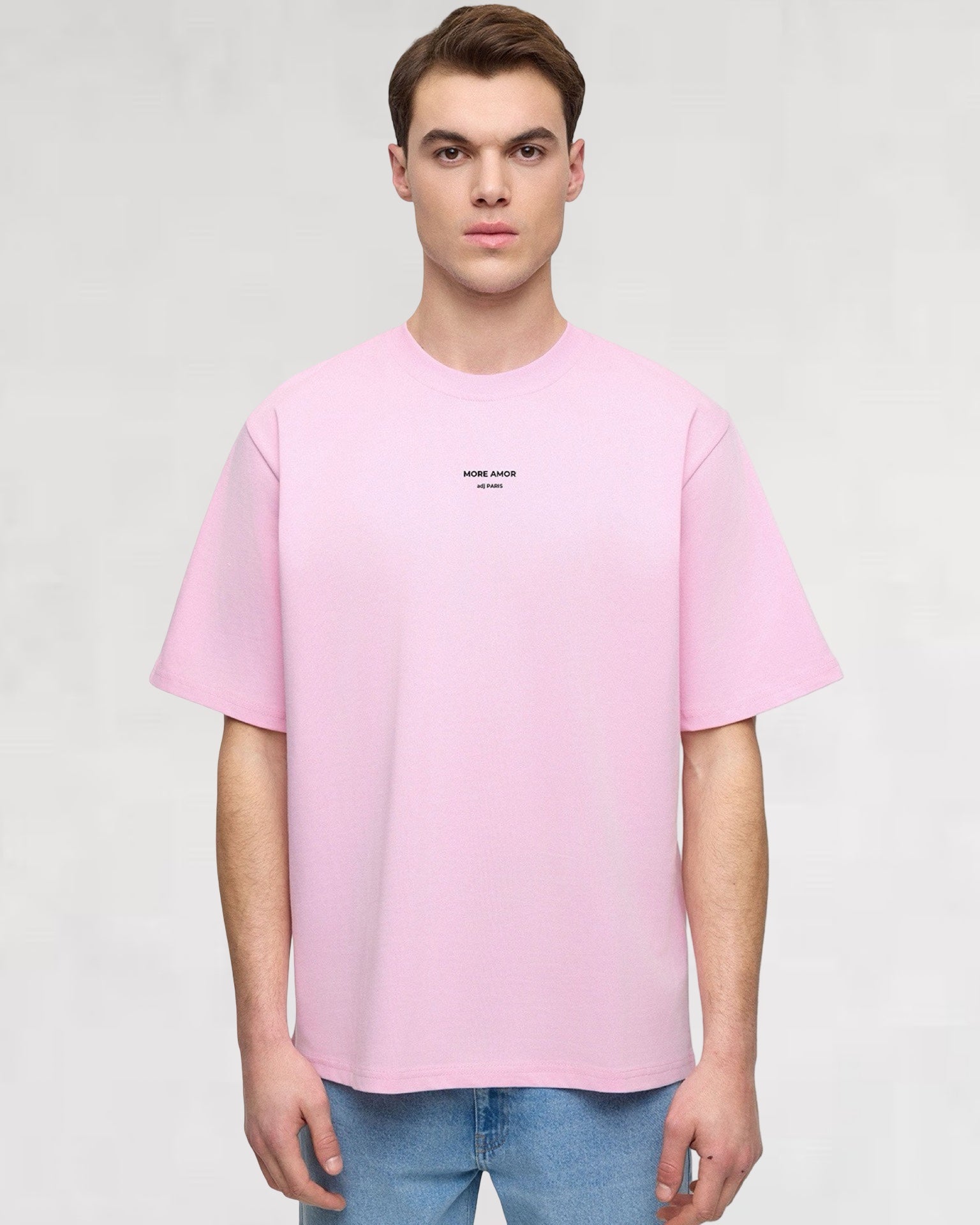 T-SHIRT REGULAR MORE AMOR ROSE