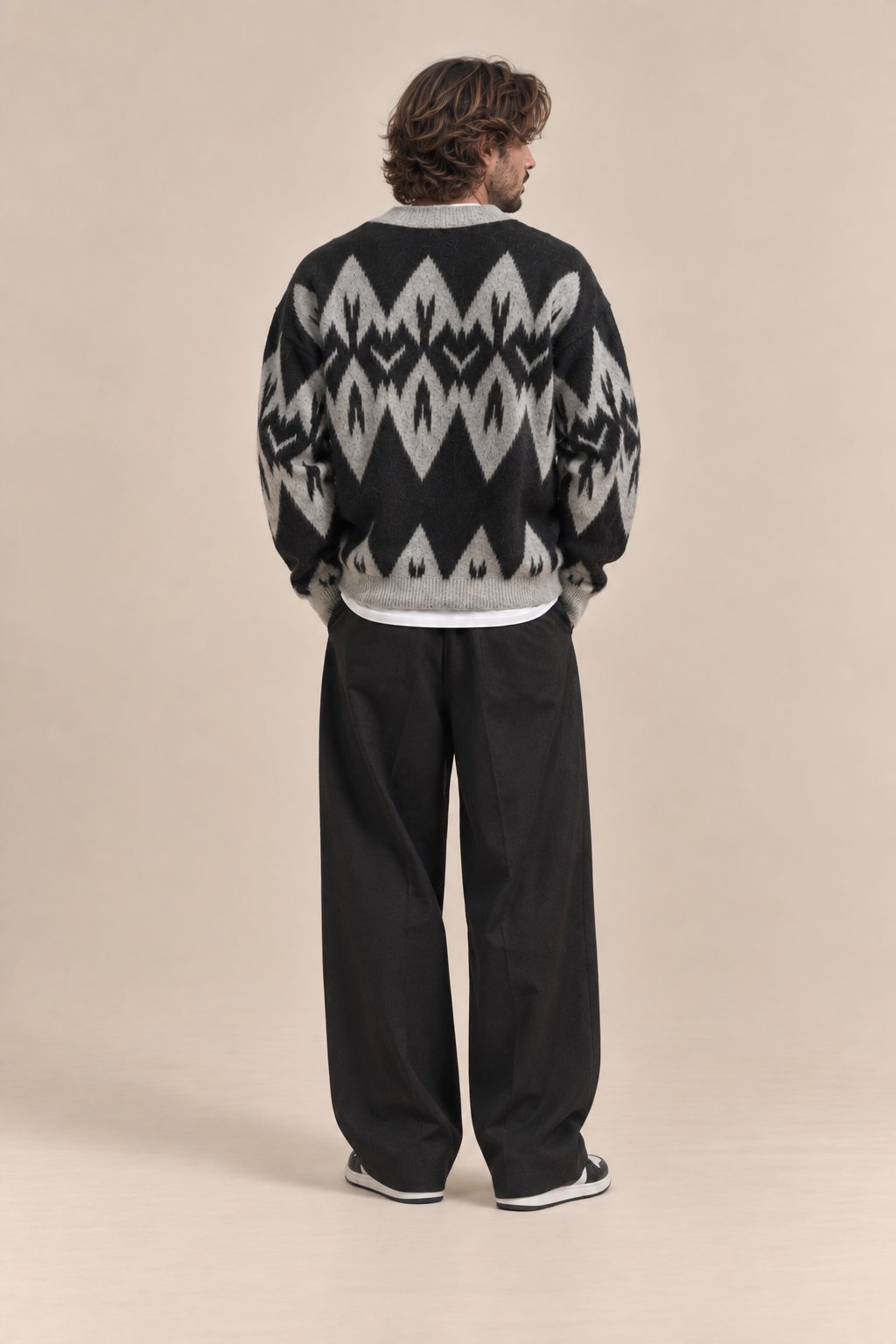 CARDIGAN A MOTIFS
